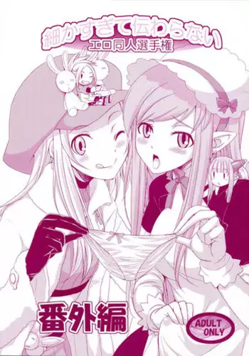 (C81) [Kaguya Hime Koubou (Gekka Kaguya)] Komaka Sugite Tsutawaranai Ero Doujin Senshuken Bangai Hen (Summon Night 4)